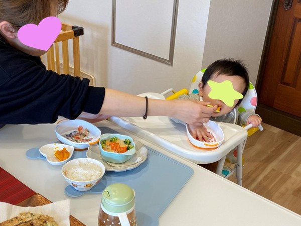 離乳食・幼児食講座　大人のご飯からの取り分けで作ります