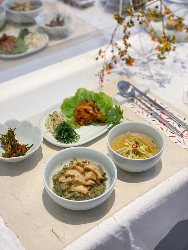 医食同源自分で鮑を捌く鮑粥レッスン