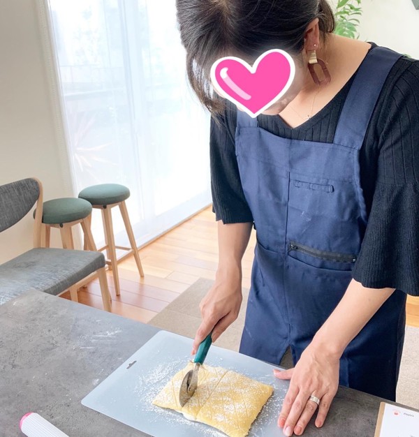 おうちパン（メロンスティック）のレッスン