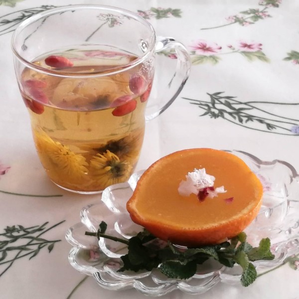 気滞薬膳スイーツとお茶