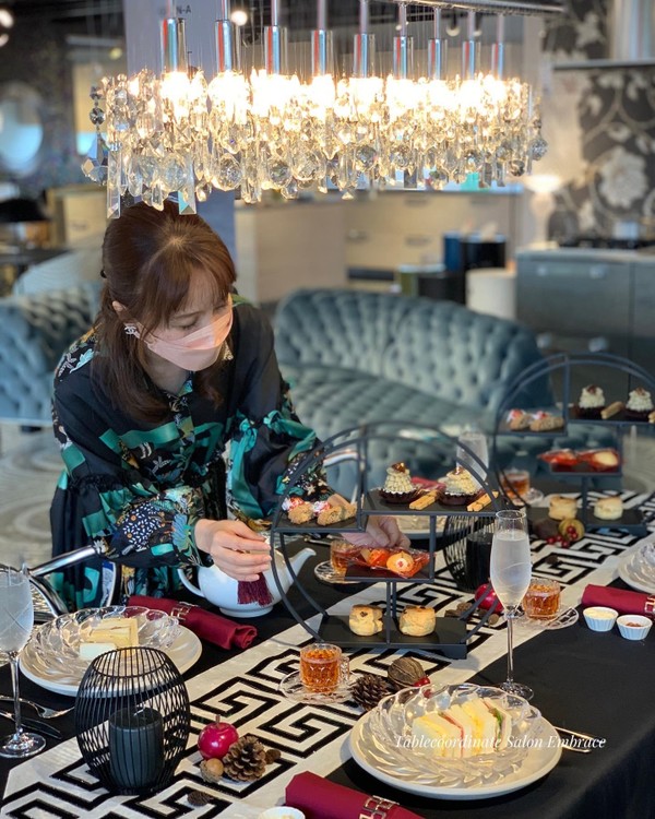 シノワズリアフタヌーンティーレッスン〜トーヨーキッチン京都〜