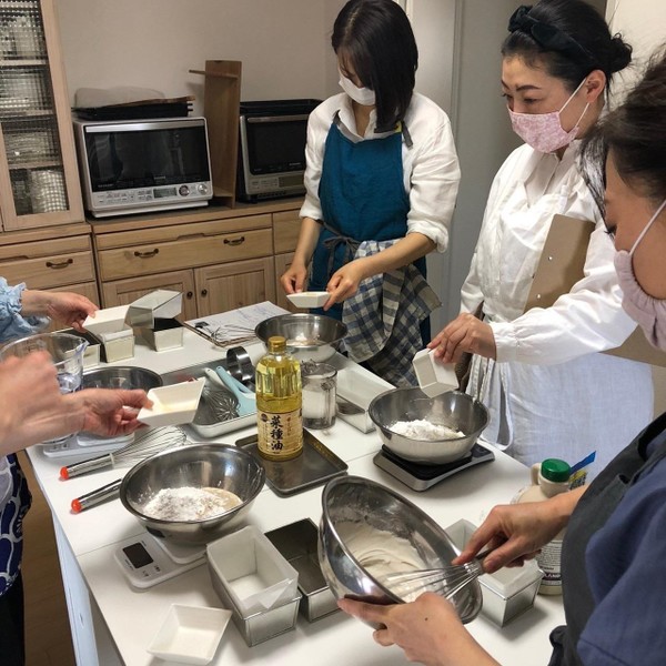 各自で作っていく実習形式のレッスンです