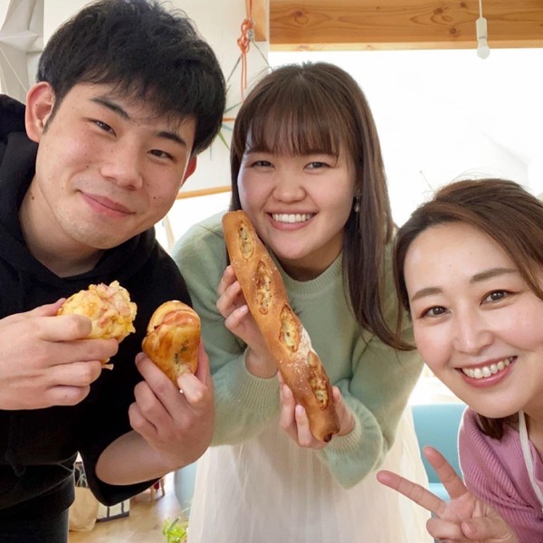 デートにパンレッスンだなんて嬉しい♡
