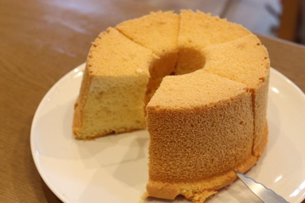 ふわふわのシフォンケーキ