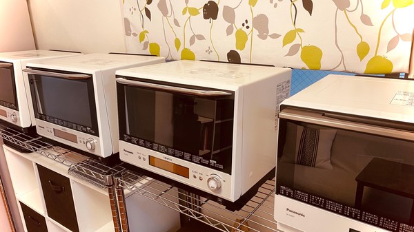 いつも4台のオーブンはフル稼働！