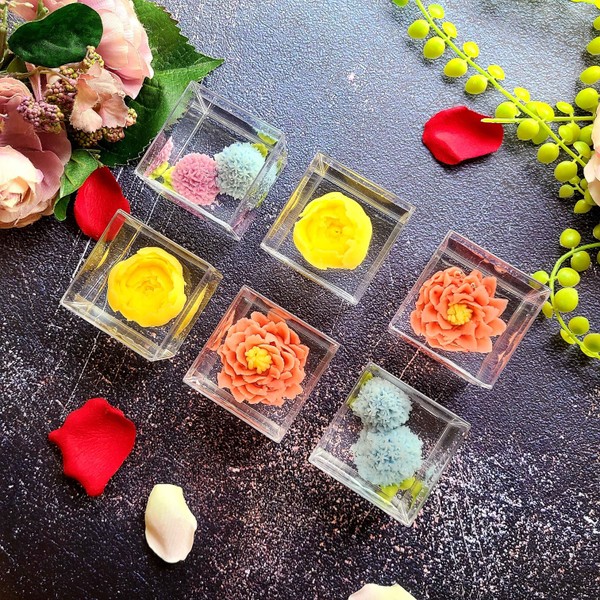 あんこのお花Ⓡ咲くゼリーレッスン