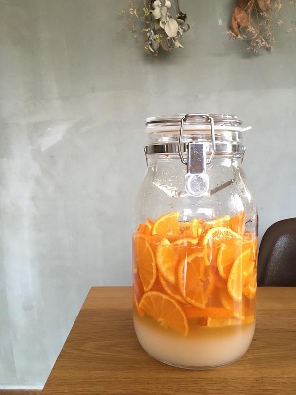 仕込んだ酵素ジュースは瓶ごとお持ち帰り。