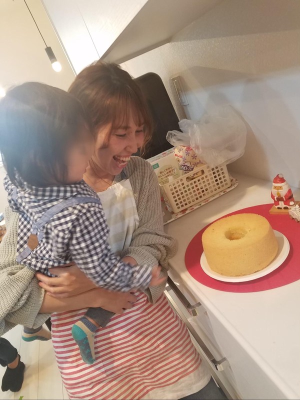 初めてのシフォン♡