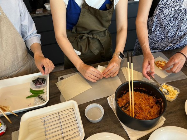 素敵なキッチンで楽しく作業♪💖身も心も体も癒される会です♪
