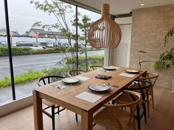 素敵なショールームの空間に癒されながらのお料理教室です♪