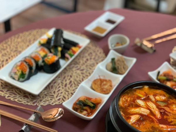 キンパプ、純豆腐レッスン