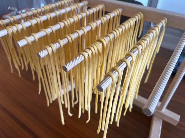 もちもちパスタが自分で作れるなんて！みなさん大満足です♪