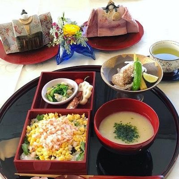 季節行事に　”ひなまつり御膳”