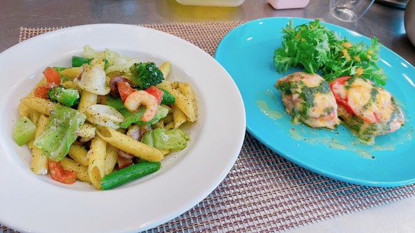 外部レッスンでのお料理