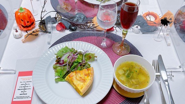 毎月変わるノンアルコールの食前ドリンク付き♡