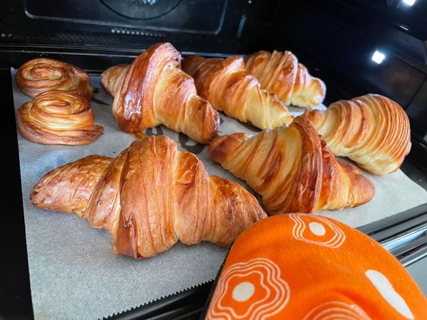 基本のクロワッサン🥐発酵バター、国産小麦を使ったパン
