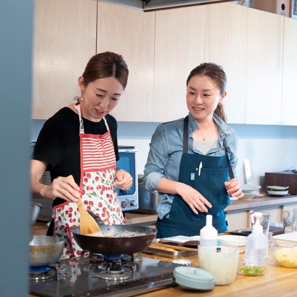ご自宅でお料理をするのと同じ要領でレッスンを行います。