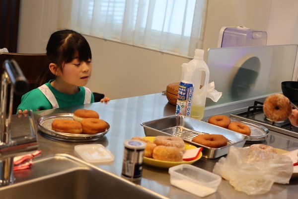「すごーい！ふかふか～！！早く食べたいー！！」