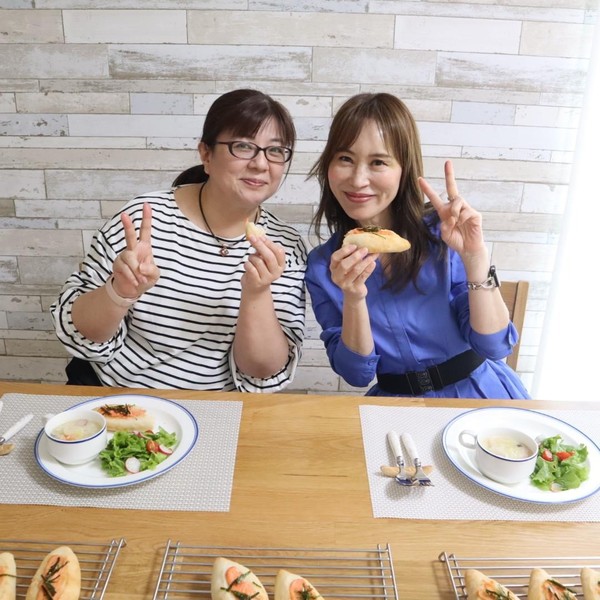 おいし～とパクパク食べられて、にっこり笑顔です