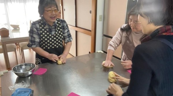 ミキシングしています。