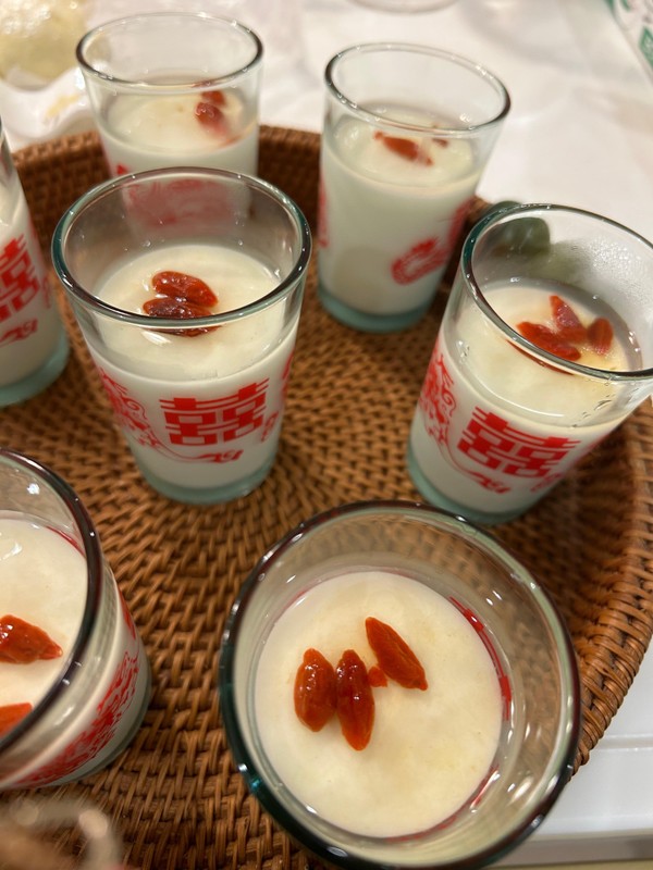 王道の杏仁豆腐！
