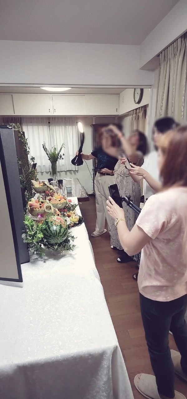作品の撮影