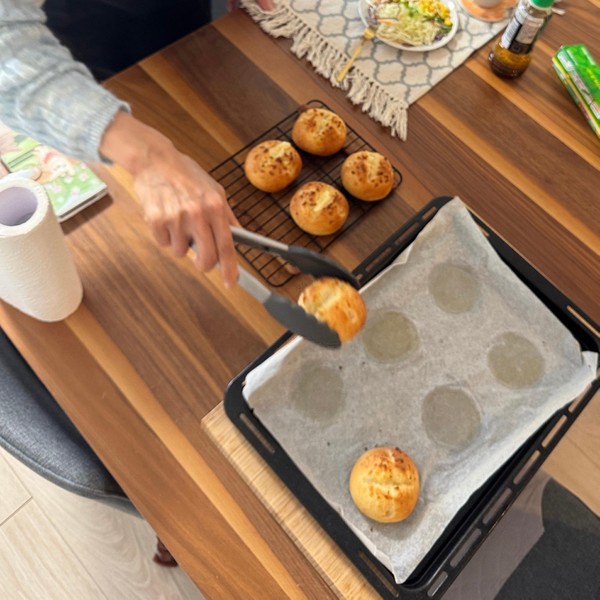 レッスン後の試食時間です
