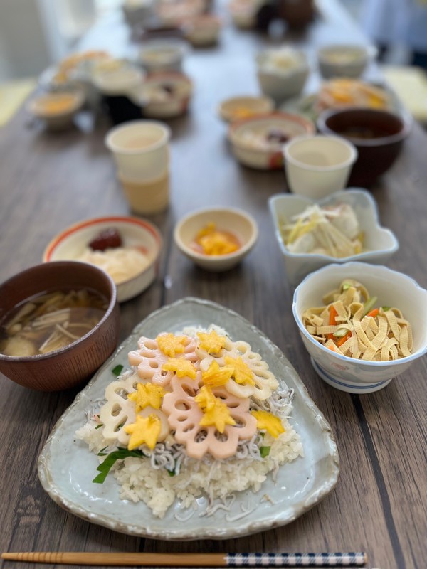 出張フルーツのお寿司レッスン