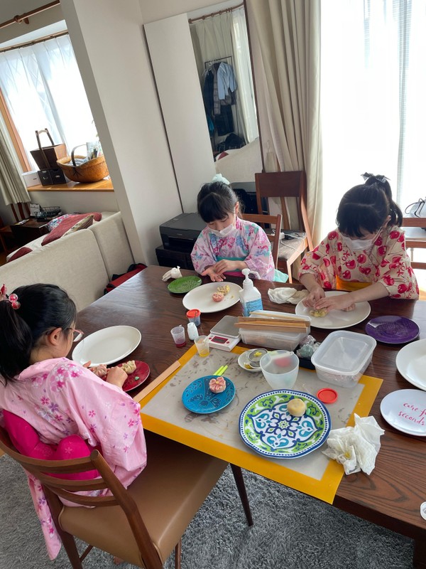 子どもの練り切りレッスン