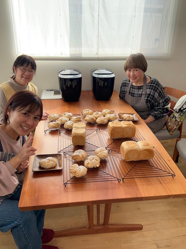 憧れのパン作りパン作り！やっと夢が叶いましたね＾＾