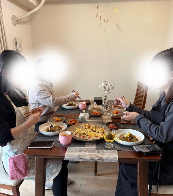 天然調味料を使ったジョン3種と、チャプチェの会でした。