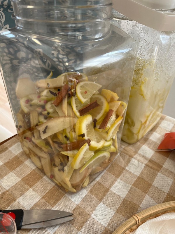 フルーツ✖️スパイスで
ミネラル発酵ジンジャエール作り
