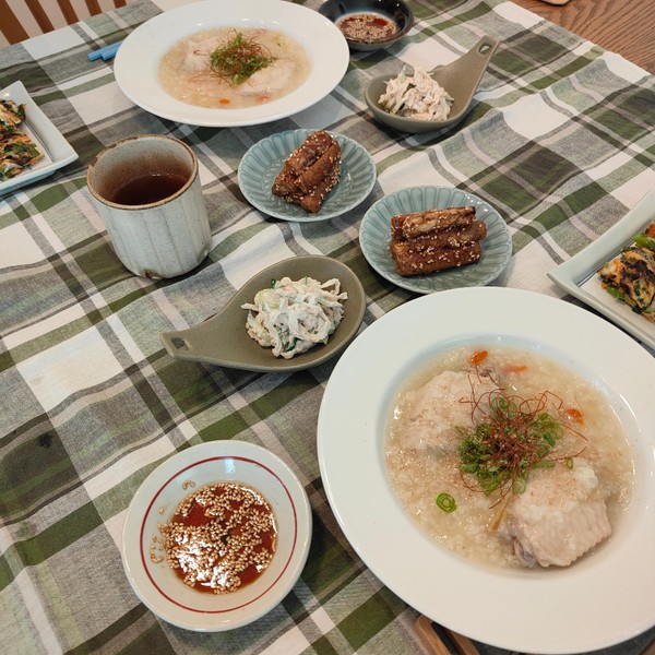 ある日のお料理の会
〜簡単参鶏湯〜