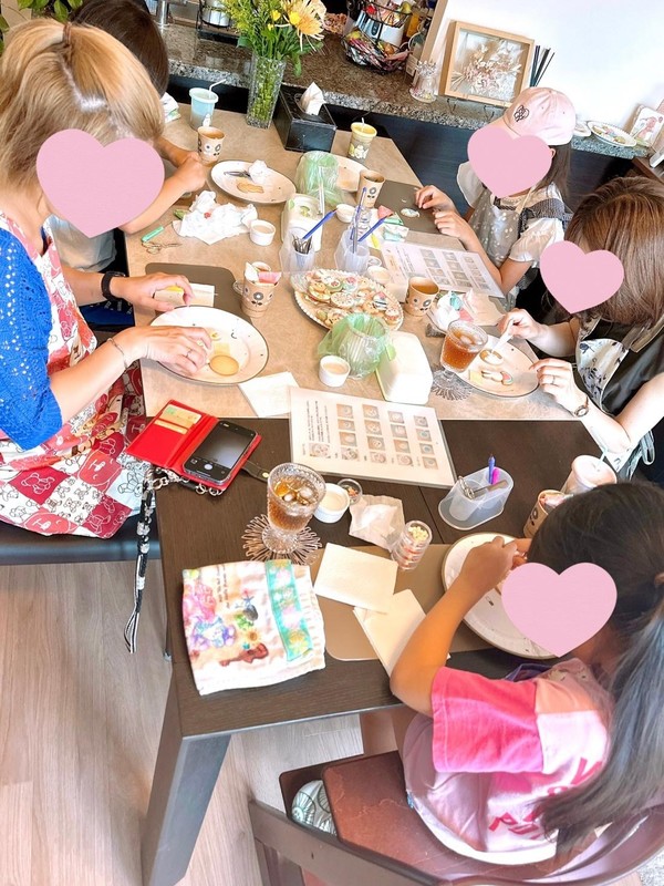 夏休み親子レッスン時の様子です