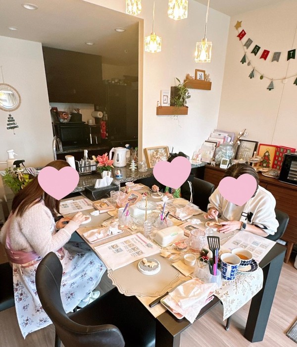 クリスマスレッスン時の様子です