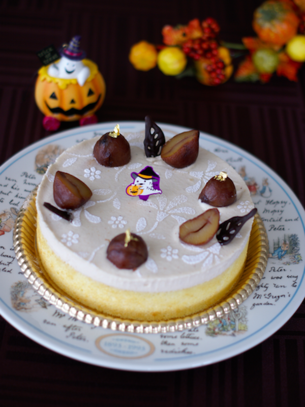 『マロンのムースケーキ』
