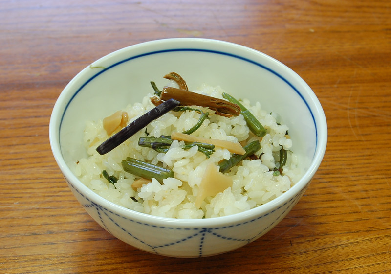 山菜おこわ