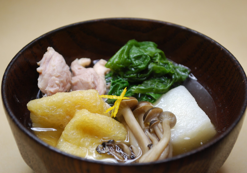 かつお菜のお雑煮