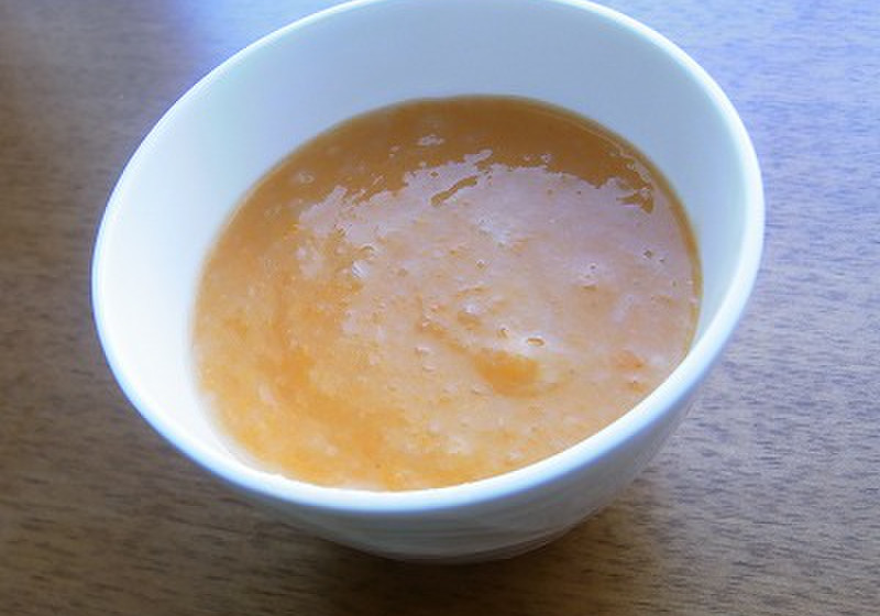 じゃがいもと人参のスープ