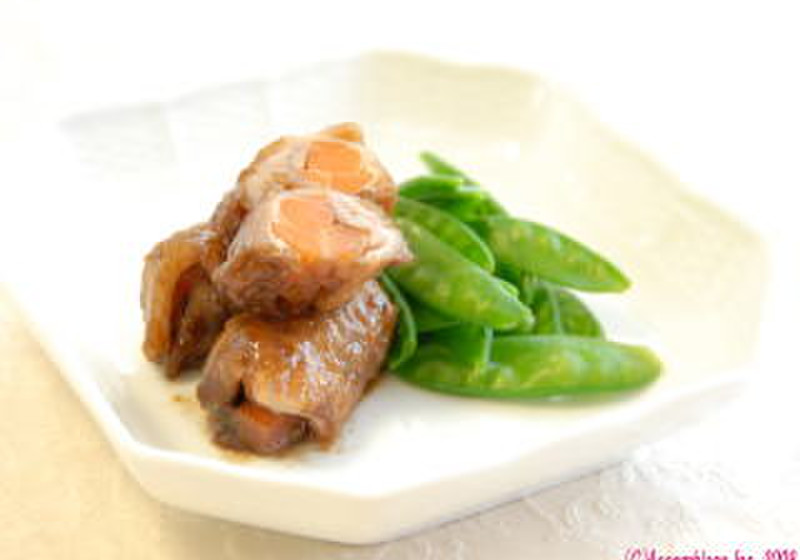 にんじんの肉巻き