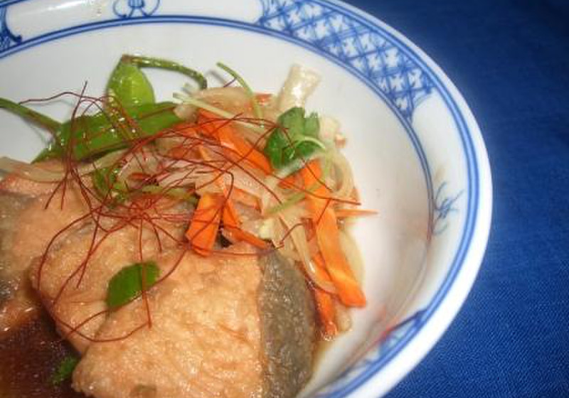 鮭の南蛮漬けジャスミン茶風味