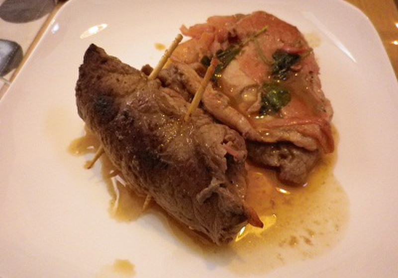 Saltimbocca alla Romana  サルティンボッカ　ローマ風