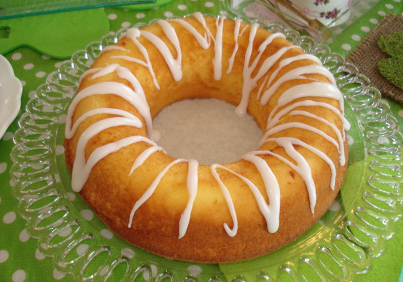 ★さっぱりレモンケーキ（エンゼル型）★