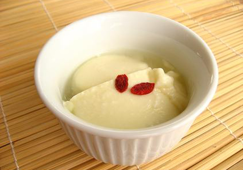 なめらか杏仁豆腐