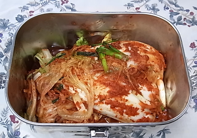 手作りキムチ