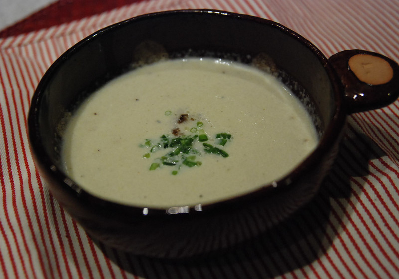 大根と牡蠣の味わいポタージュ