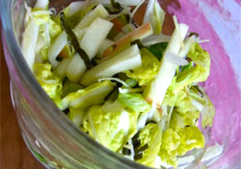 白菜のシャキシャキさっぱり漬け