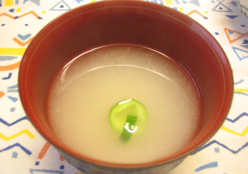 塩麹すまし汁