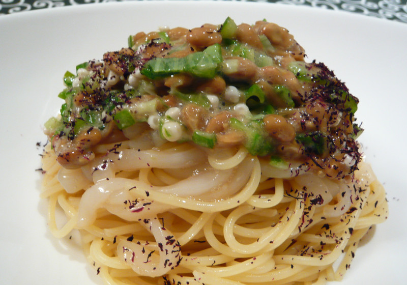 nebaneba和風冷たいパスタ