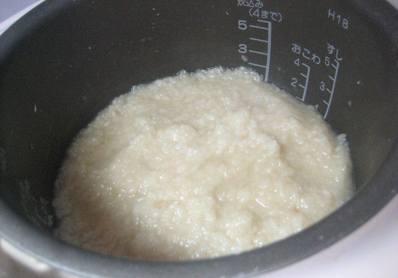 炊飯器で塩麹